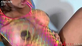 Messy rough threesome with Donte pounding Kaitlyn Katsaros hard