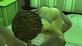 CHEATING WIFE FUCKS STRANGER RIGHT BESIDE SLEEPING HUSBAND IN SIMS 4!