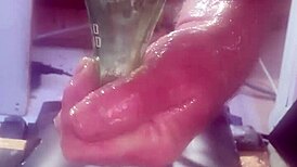 Bottle insertion stretches my huge ass wide open 😈🍾 anal play gone wild