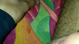 Silicone indian beauty masturbates pussy to massive cumshot spill