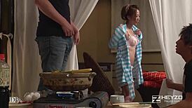 inoue eri sweaty hot sex with creampie and big tits