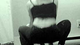 i crave cass's sexy teen dance ripping clothes in hot striptease