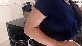 Maid, want my cash for your legging pussy?