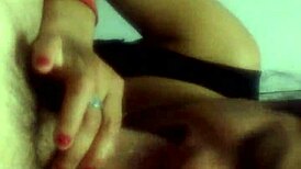 New Friend's Cock Gets Latina's Intriguing Suck