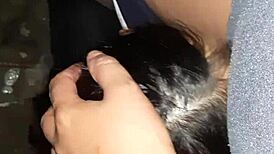 Secret Barn Pussy Fuck with Brunette Neighbor