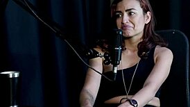 kamilla werneck shows off boquete skills sucking bia hot's tits in sheer red