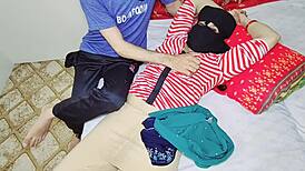 why's this young fat indian wife's tight pussy creampied by husband with dirty hindi talk?