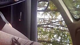 milfycalla needs a ride so she fucks stranger outdoors