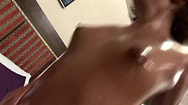 Fucking Asian Milf Mommy's Shaved Gaping Asshole In Fishnets Heels