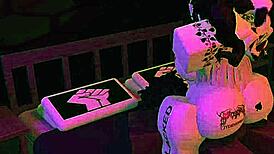 Taming My Snowbunny Friend with Monster BBC Interracial Sex