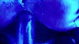 slut creams dripping on monster cock doggystyle bent over