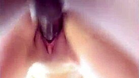 Petite Selina 18+ Teen Strips Teases and Fucks Big Black Cock Outdoors