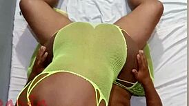 greedy carnaval black latina's tight ass craves tongue and deep anal pounding