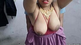 Sexy Indian Bhabhi In Gown Enjoys Intense Hardcore Session