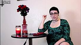 you caught me your dinner party retainer bitch now jerk off while i dominate with strapon