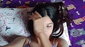 My Heart Races Watching This 18-Year-Old Student In Director's Private Piece