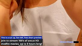 Dr Tampa's katie university exam tease