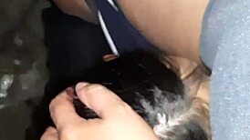 Secret Barn Pussy Fuck with Brunette Neighbor