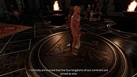 Caroline's binding ceremony group double penetration creampie