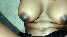 I can't get enough of this petite black African teen's amazing tits in porn.