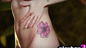 hey redhead milf elizabeth marxs strips bikini naked showing big tits ass