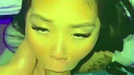 Back Room Slutty Asian Deepthroats Monster Cock Then Missionary Fuck