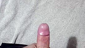 Skinny babe masturbates pussy moaning loud until massive cumshot explosion