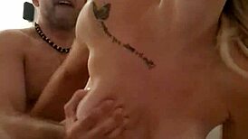 aline milf's hairy mature wife bathroom creampie gaping with cute ass