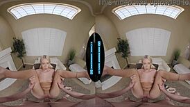 POV cute pigtailed Skylar Storm fucks roommate to pay rent