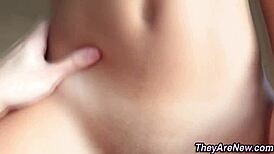 petite amateur latina teen babe 18 plus with small tits rides hardcore cock in high definition close-up