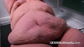 ssbbw ivy davenport jiggles massive obese belly fat