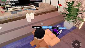 i-i took this fat bbc deep in my tits n ass in roblox condo ughh