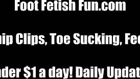 our sexy feet totally dominate men during intense footjobs and sucking sessions we love