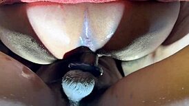 watch this milf pussy get wrecked by huge black cock missionary style