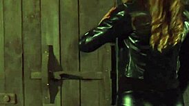 Wow! Submissive Lesbian Slave Gives Hot Oily Massage to Dominant Madame!