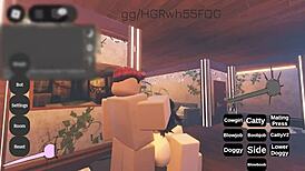 Massive BBC Pounds Horny White Roblox Bitch to Blackout