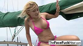 i'm fuckin marsha may's face so hard she gags