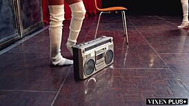 imagine hot ballerinas scissoring in wild five girl orgy?