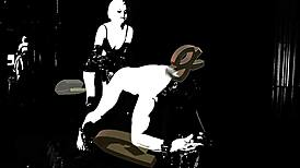 i surrender as her bound fucktoy craving that strap-on thrust