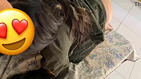 18-year-old latina cries cheating on boyfriend but loves motel cum fill!