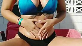 my steamy striptease and outdoor masturbation compilation feels electric