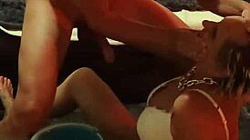 sandra the german milf whore gets rimmed facefucked deepthroated anal then swallows