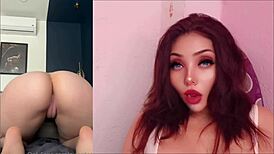 Karely Ruiz and Gigi tease with big tits in first steamy lesbian play