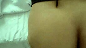 Asian babe SUCKS and FUCKS white dick RAW on her first Tinder date adventure