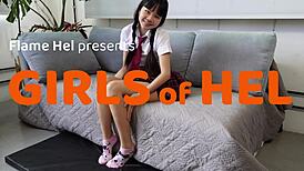 i love his long hair so much in this young student fantasy roleplay