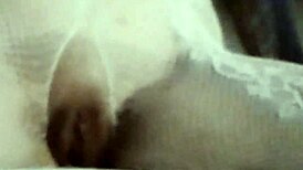 check out my milf wife's juicy wet pussy lips up close