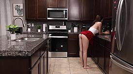 my roommate fiona frost strips down and rides my cock in her dorm room