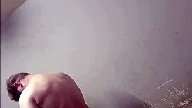 masked daddy sneaks in to fuck petite teen slut doggystyle after blowjob bendover