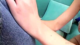 Cute 18-Year-Old Teen Gazes at Massive Black Cock in Shock