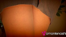 maiko saegimi shakes wet japanese ass for butt fetish